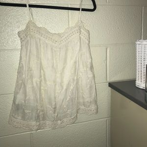 Lucky brand floral tank top